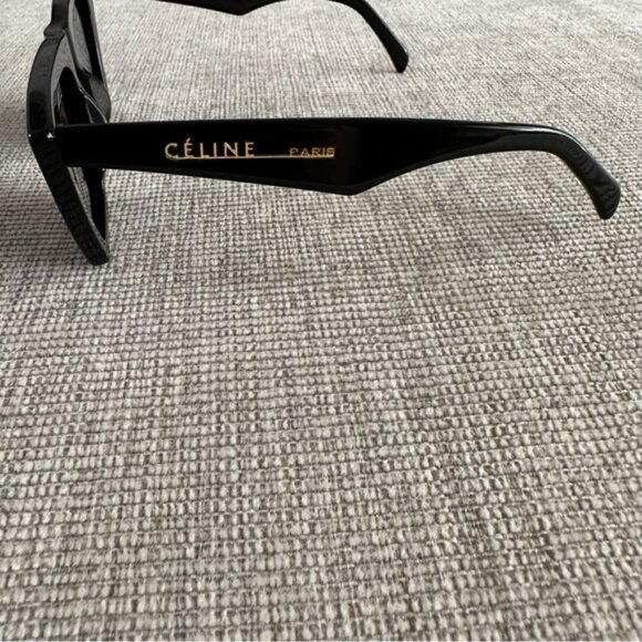 CÉLINE EDGE‎ CL 41468/S BLACK SUNGLASSESPHOEBE PHILO - Picture 4 of 10
